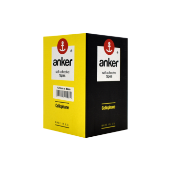 ANKER ΤΚΟΛΛΗΤΙΚΗ ΤΑΙΝΙΑ 12mmx66m ΔΙΑΦΑΝΗ 12 ΤΕΜΑΧΙΑ (Το προιόν πωλείται σε μεμονωμένα τεμάχια του ενός)