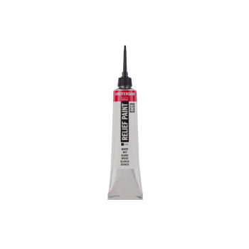 ROYAL TALENS ΠΕΡΙΓΡΑΜΜΑ ΓΥΑΛΙΟΥ 20ml AMSTERDAM DECO RELIEF WHITE 4 ΤΕΜΑΧΙΑ (Το προιόν πωλείται σε μεμονωμένα τεμάχια του ενός)