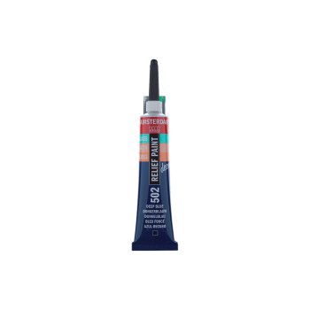 ROYAL TALENS ΠΕΡΙΓΡΑΜΜΑ ΓΥΑΛΙΟΥ 20ml AMSTERDAM DECO RELIEF BLUE DEEP 4 ΤΕΜΑΧΙΑ (Το προιόν πωλείται σε μεμονωμένα τεμάχια του ενό