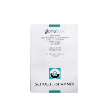 SCHOELLER ΜΠΛΟΚ ΧΑΡΤΙ ΔΙΑΦΑΝΕΣ ΡΙΖΟΧΑΡΤΟ 50 ΦΥΛΛΑ 112gr Α4