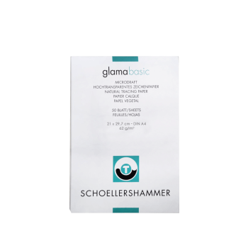SCHOELLER ΜΠΛΟΚ ΧΑΡΤΙ ΔΙΑΦΑΝΕΣ ΡΙΖΟΧΑΡΤΟ 50 ΦΥΛΛΑ 62gr Α4