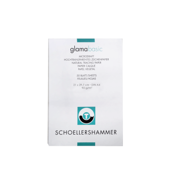 SCHOELLER ΜΠΛΟΚ ΧΑΡΤΙ ΔΙΑΦΑΝΕΣ ΡΙΖΟΧΑΡΤΟ 50 ΦΥΛΛΑ 92gr Α4