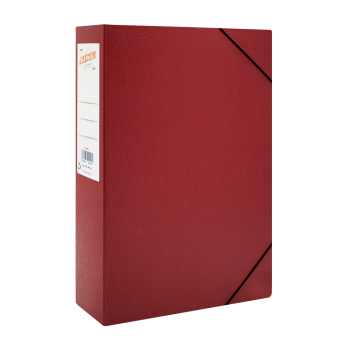 LEIZER ΚΟΥΤΙ ΜΕ ΛΑΣΤΙΧΟ FIBER 25x35x8cm ΜΠΟΡΝΤΩ