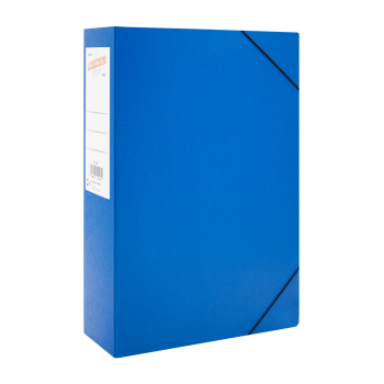 LEIZER ΚΟΥΤΙ ΜΕ ΛΑΣΤΙΧΟ FIBER 25x35x8cm ΜΠΛΕ