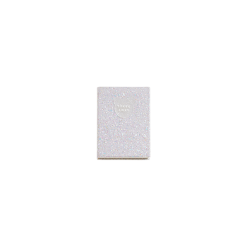 MIQUELRIUS ΣΗΜΕΙΩΜΑΤΑΡΙΟ ΚΟΥΚΙΔΕΣ 96 ΦΥΛΛΑ 11.7x15x2cm 100gr B2FUN SHINY ΛΕΥΚΟ