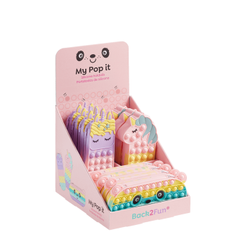 MIQUELRIUS ΒΙΤΡΙΝΑ ΓΕΜΑΤΗ ΚΑΣΕΤΙΝΑ 21.5 x 29.5 x 37.5 cm POP IT BACK2FUN 12 ΤΕΜΑΧΙΑ (Το προιόν πωλείται σε μεμονωμένα τεμάχια το