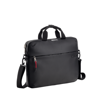 MIQUELRIUS ΤΣΑΝΤΑ ΜΕ ΧΕΡΟΥΛΙ LAPTOP 42x32x4cm 16 ΙΝΤΣΕΣ BAG TO WORK ΜΑΥΡΗ