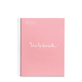 MIQUELRIUS ΤΕΤΡΑΔΙΟ Α4 80Φ. ΡΙΓΕ MR EMOTIONS PINK