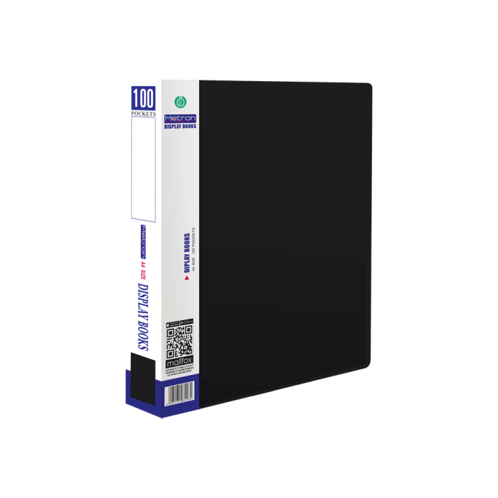 METRON ΣΟΥΠΛ 100 ΘΕΣΕΩΝ Α4 CLASSIC ΜΑΥΡΟ