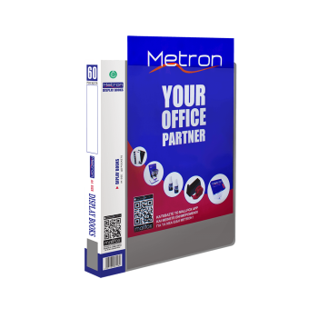 METRON ΣΟΥΠΛ 60 ΘΕΣΕΩΝ Α4 ΕΞΩΤΕΡΙΚΗ ΘΗΚΗ ΓΚΡΙ