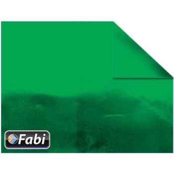 Χρυσοχάρτονο Fabi 50x70εκ Διπλής όψης πρασινο