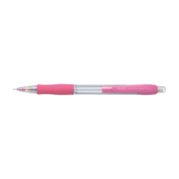 PILOT ΜΗΧΑΝΙΚΟ ΜΟΛΥΒΙ SUPER GRIP 0.5mm ΡΟΖ 12 ΤΕΜΑΧΙΑ (Το προιόν πωλείται σε μεμονωμένα τεμάχια του ενός)