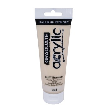 Graduate Ακρυλικά Χρώματα Buff Titanium 120ml