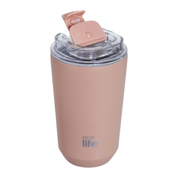 PURE RINK COFFEE THERMOS 360ML ΔΙΑΦΑΝΕΣ ΚΑΠΑΚΙ