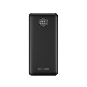 Canyon Power bank PB-2002 20000 mAh PD 18W QC 3.0  Black - CNE-CPB2002B