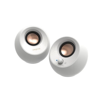 Creative Pebble V3 2.0 USB-C Speakers White - 51MF1700AA002