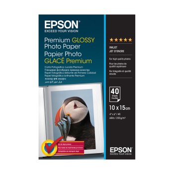 Premium Glossy Photo Paper "BEST" 10x15cm (4x6"), (40 sheets).