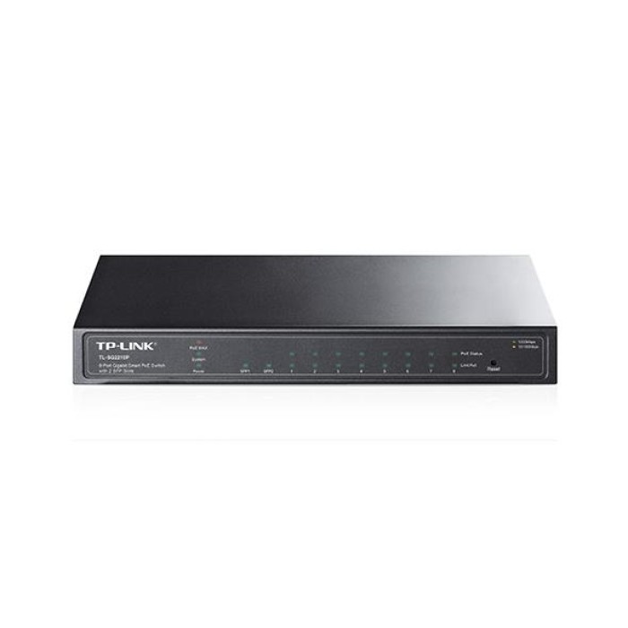 Switch TP-Link 8-Port Gigabit Smart PoE TL-SG2210P with 2 SFP Slots
