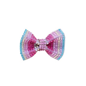 Great Pretenders Boutique κλιπ μαλλιών με πολύχρωμα πετράδια `Φιόγκος`