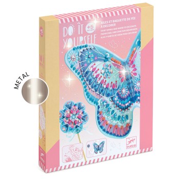 Djeco DIY διακοσμώ φτερά και ραβδί νεράιδας