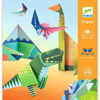 Djeco Οριγκάμι κατασκευή Δεινόσαυροι