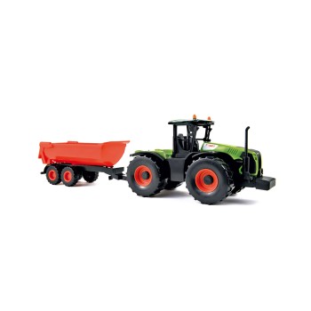 Norev τρακτέρ με τρέιλερ μοντέλο κλίμακας 1:43 CLAAS Xerion 5000