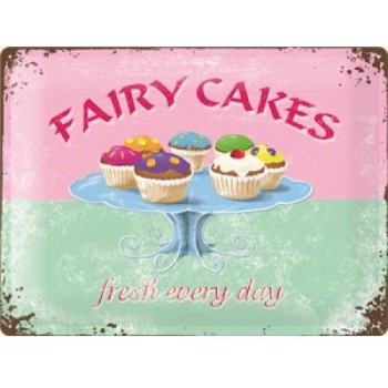 Nostalgic Μεταλλικό μαγνητάκι Cakes