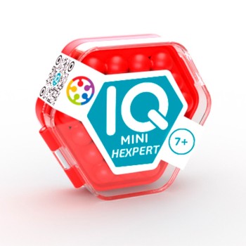 Smartgames Επιτραπέζιο ταξιδίου - σπαζοκεφαλιά IQ Hexpert, επιλογή από 6 χρώ