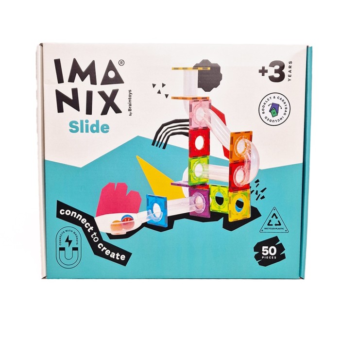 Imanix Μαγνητικό Παιχνίδι Κατασκευών Τόμπογκαν 50 τμχ. Imanix Μαγνητικό Παιχνίδι Κατασκευών Τόμπογκαν 50 τμχ.