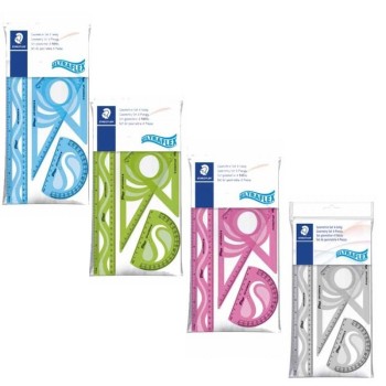 Σετ γεωμετρικών οργάνων STAEDTLER ULTRAFLEX 30cm