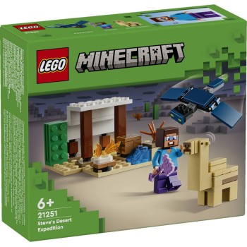 LEGO MINECRAFT  STEVE’S DESERT EXPEDITION