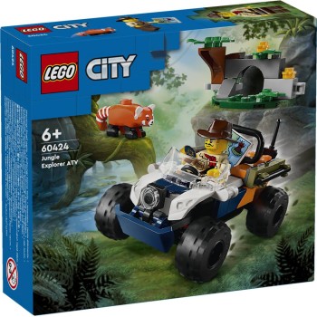 LEGO CITY JUNGLE EXPLORER ATV RED PANDA MISSION