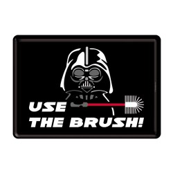 Nostalgic Μεταλλική κάρτα σε φάκελο . SMILE The Star Wars - Use the Brush