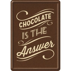 Nostalgic Μεταλλική κάρτα σε φάκελο `Word Up Chocolate is the Answer`