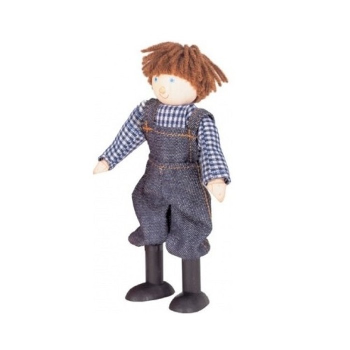 Pin Toys Αγρότης ξύλινο κουκλάκι με εύκαμπτα μέλη . Pin Toys Αγρότης ξύλινο κουκλάκι με εύκαμπτα μέλη .