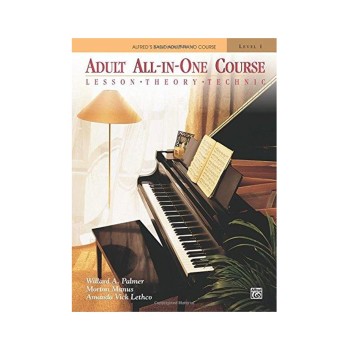 Alfred's Adult All-In-One Course Level 1