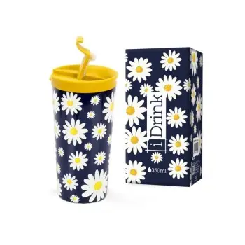 ΚΟΥΠΑ I DRINK ID0223 TRAVEL MUG 350ML DAISY