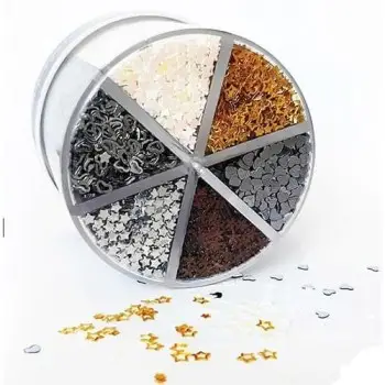 ΑΛΑΤΙΕΡΑ INTERDRUK SHAKERS ΠΟΥΛΙΕΣ ΜΕ STRASS 6ΣΧ. 50GR