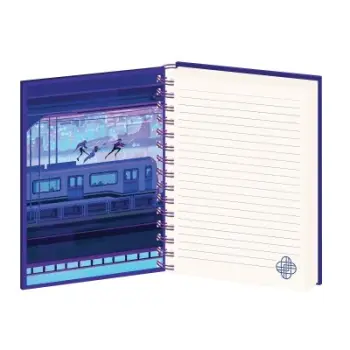 ΤΕΤΡΑΔΙΟ SPIRAL/ΛΑΣΤΙΧΟ K-POP DEMON HUNTER A5