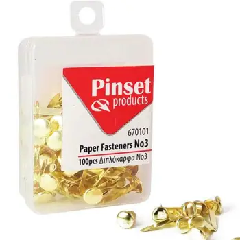 Διπλόκαρφα Pinset +EFO Νο3 100τεμ 3/4" 19mm