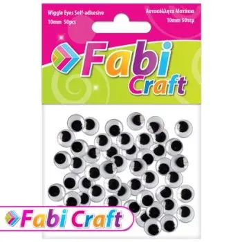 ΜΑΤΑΚΙΑ ΑΥΤΟΚΟΛΛΗΤΑ FABI 10MM 50 ΤΜΧ