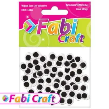 ΜΑΤΑΚΙΑ ΑΥΤΟΚΟΛΛΗΤΑ FABI ΟΒΑΛ 8Χ10MM 70 ΤΜΧ.