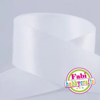 Κορδέλα Fabi Σατέν 20mm x 50y ασπρο