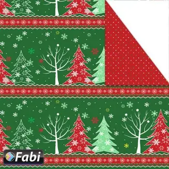 Χαρτόνι Fabi 50x70εκ Xmas Classic Πράσινο 1455048