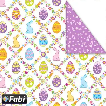 Χαρτόνι Fabi 50x70εκ Πάσχα Eggs Bunny 1455052
