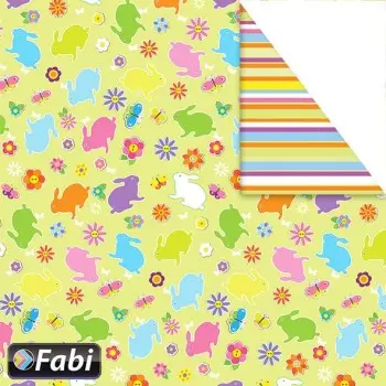 Χαρτόνι Fabi 50x70εκ Πάσχα Classic Rabbits 1455055