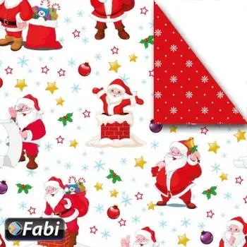 Χαρτόνι Fabi 50x70εκ Xmas Santa 1455089