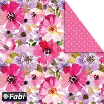 Χαρτόνι Fabi 50x70εκ Λουλούδια Garden 1455102