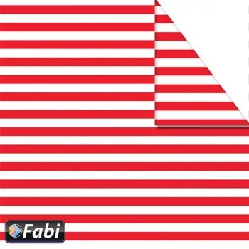 ΧΑΡΤΟΝΙ FABI 50X70 ΡΙΓΕ ΚΟΚΚΙΝΟ