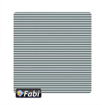 Οντουλέ Fabi 50x70εκ 230γρ Ασημί Ματ 189